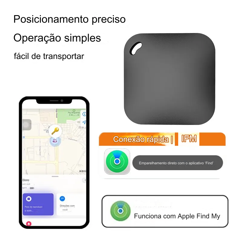 Mini chaveiro GPS | Tag localizadora